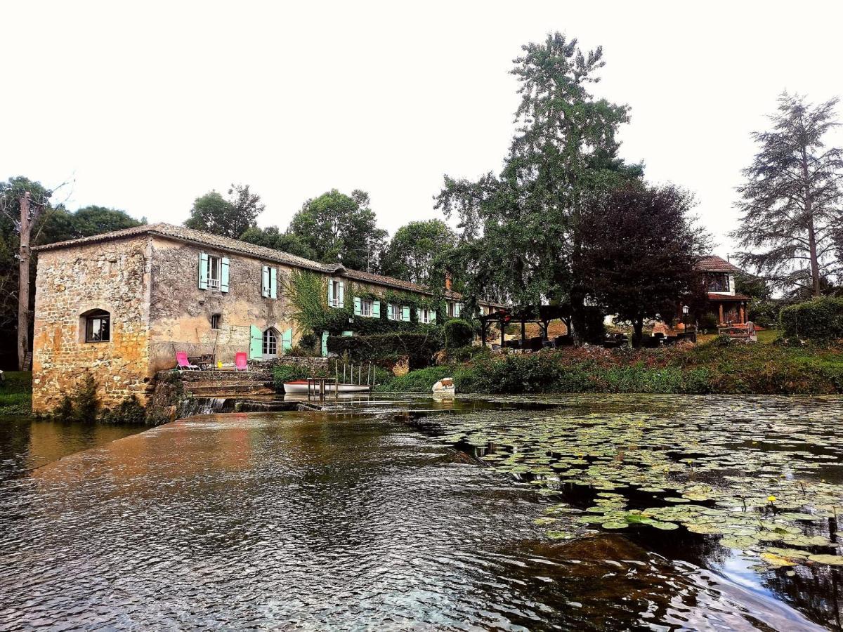 Moulin De Monpoisson Bed and Breakfast Le Puy Exteriör bild